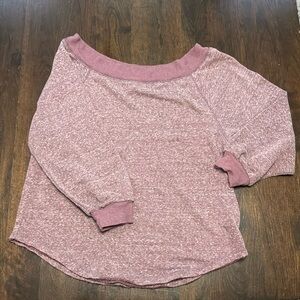 Off the shoulder sweater